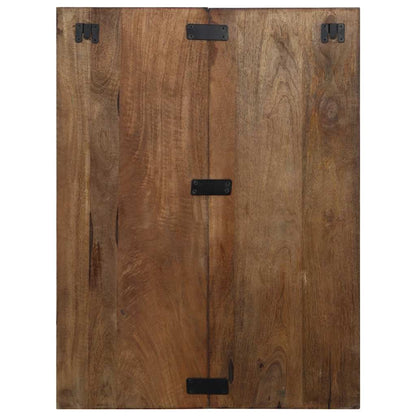 Nattbord Sengbord Tre Gjenvunnet Heltre flerfarget 60x32x80 cm