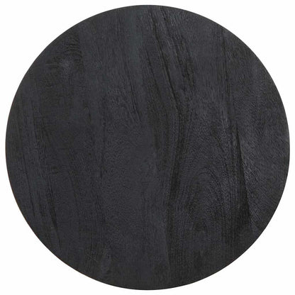 Sidebord Svart Ø40x40 cm heltre mango