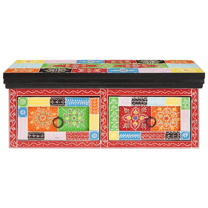 TV-Møbel Tre TV-Skap med skuff Flerfarget 60 x 30 x 24 cm Massivt mangotre