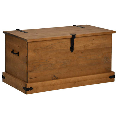 Oppbevaringskiste HALDEN 91x48x47 cm heltre furu
