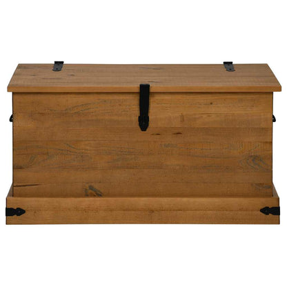 Oppbevaringskiste HALDEN 91x48x47 cm heltre furu