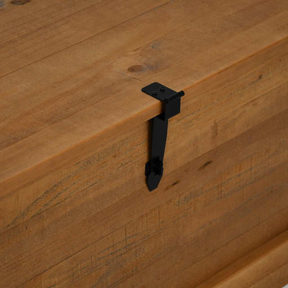 Oppbevaringskiste HALDEN 91x48x47 cm heltre furu