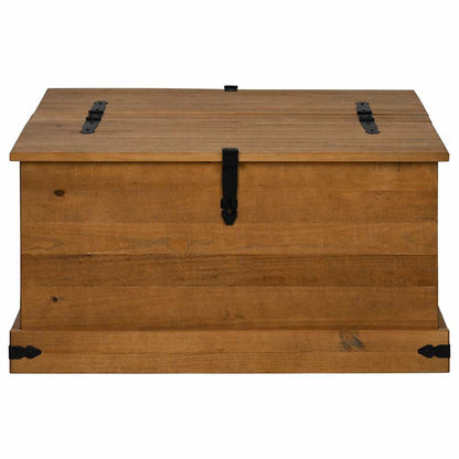 Oppbevaringskiste HALDEN 91x91x47 cm heltre furu