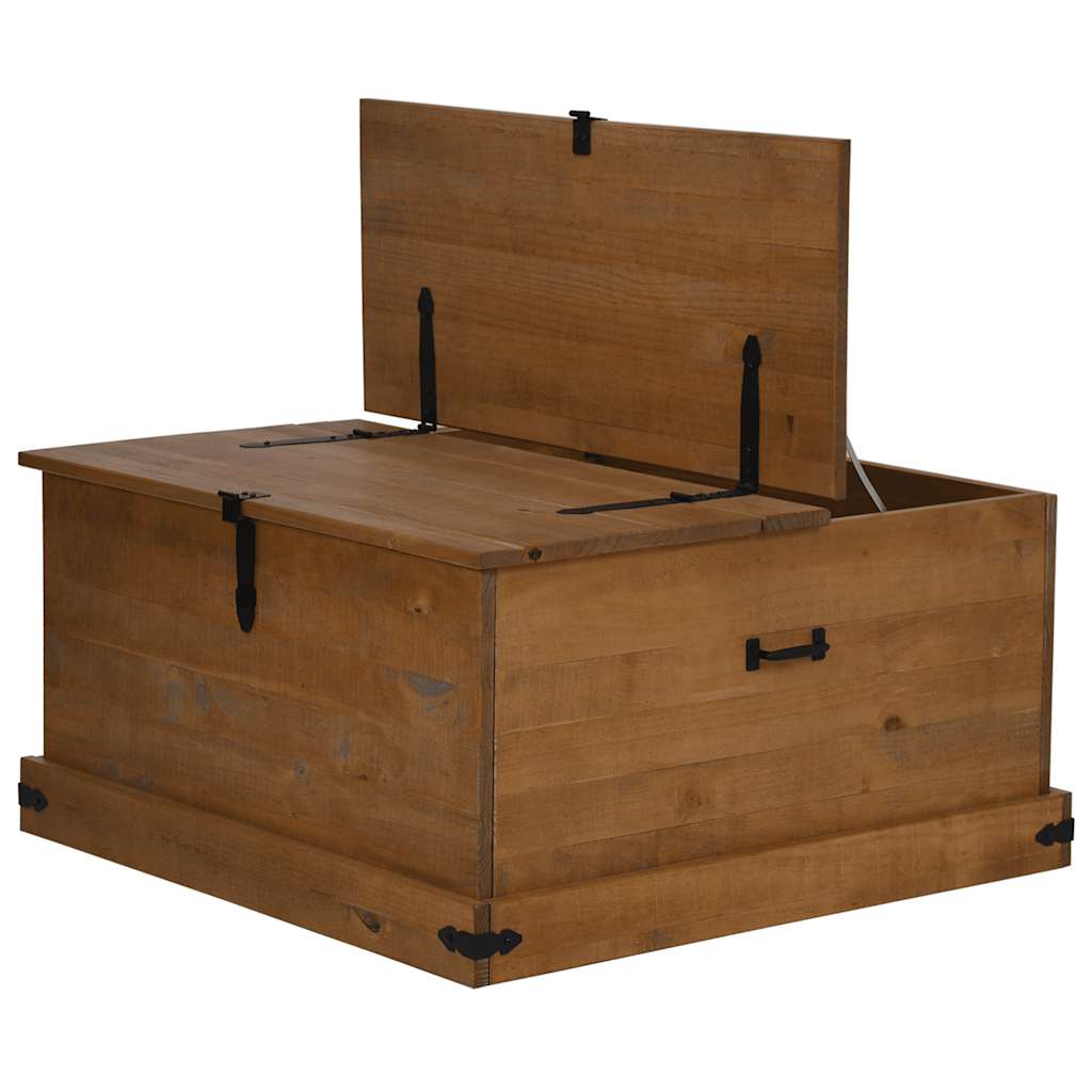 Oppbevaringskiste HALDEN 91x91x47 cm heltre furu