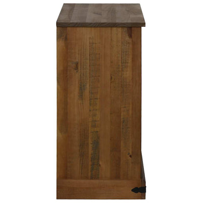 Skjenk Tre HALDEN med skyvedør 80x40x80 cm heltre