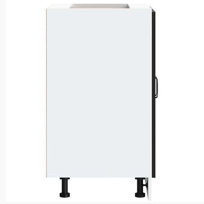 Kjøkkeninnredning Underskap Kalmar Svart 60x46x81,5 cm Vask