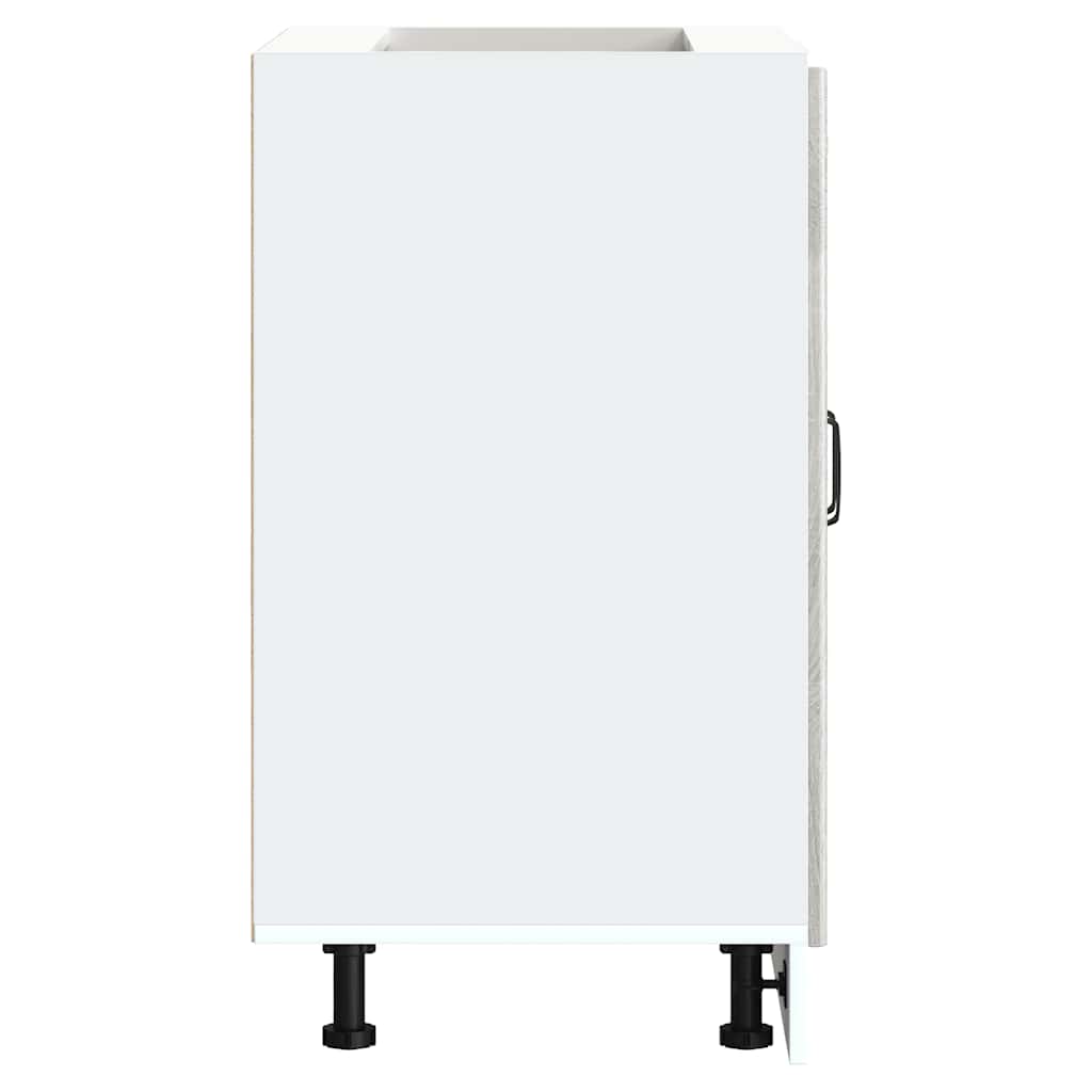 Kjøkkeninnredning Underskap Kalmar Sonoma Grå 60x46x81,5 cm Vask