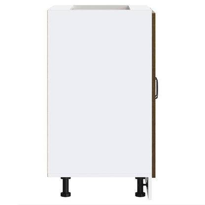 Kjøkkeninnredning Underskap Kalmar Brun Eik 60x46x81,5 cm Vask