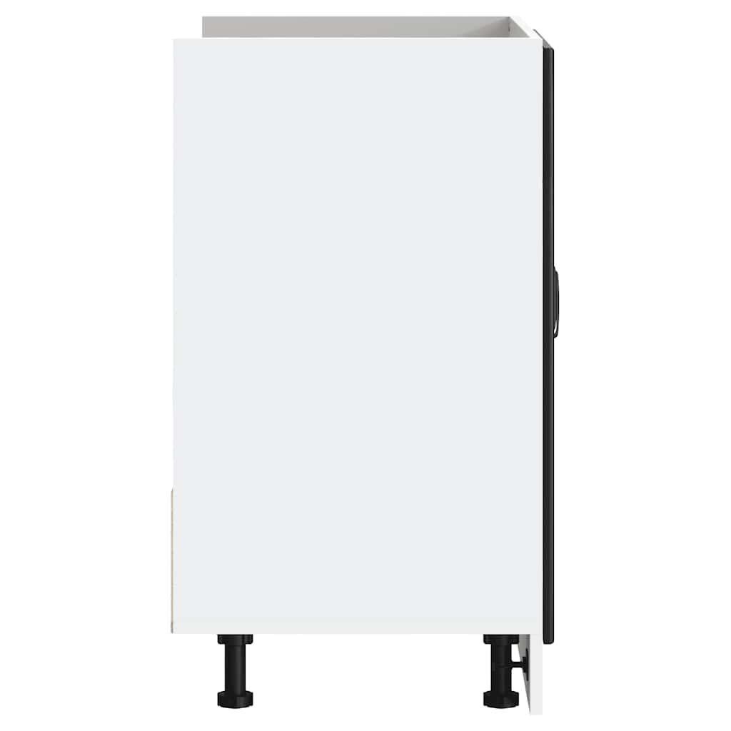 Kjøkkeninnredning Underskap Kalmar Svart 80x46x81,5 cm Vask