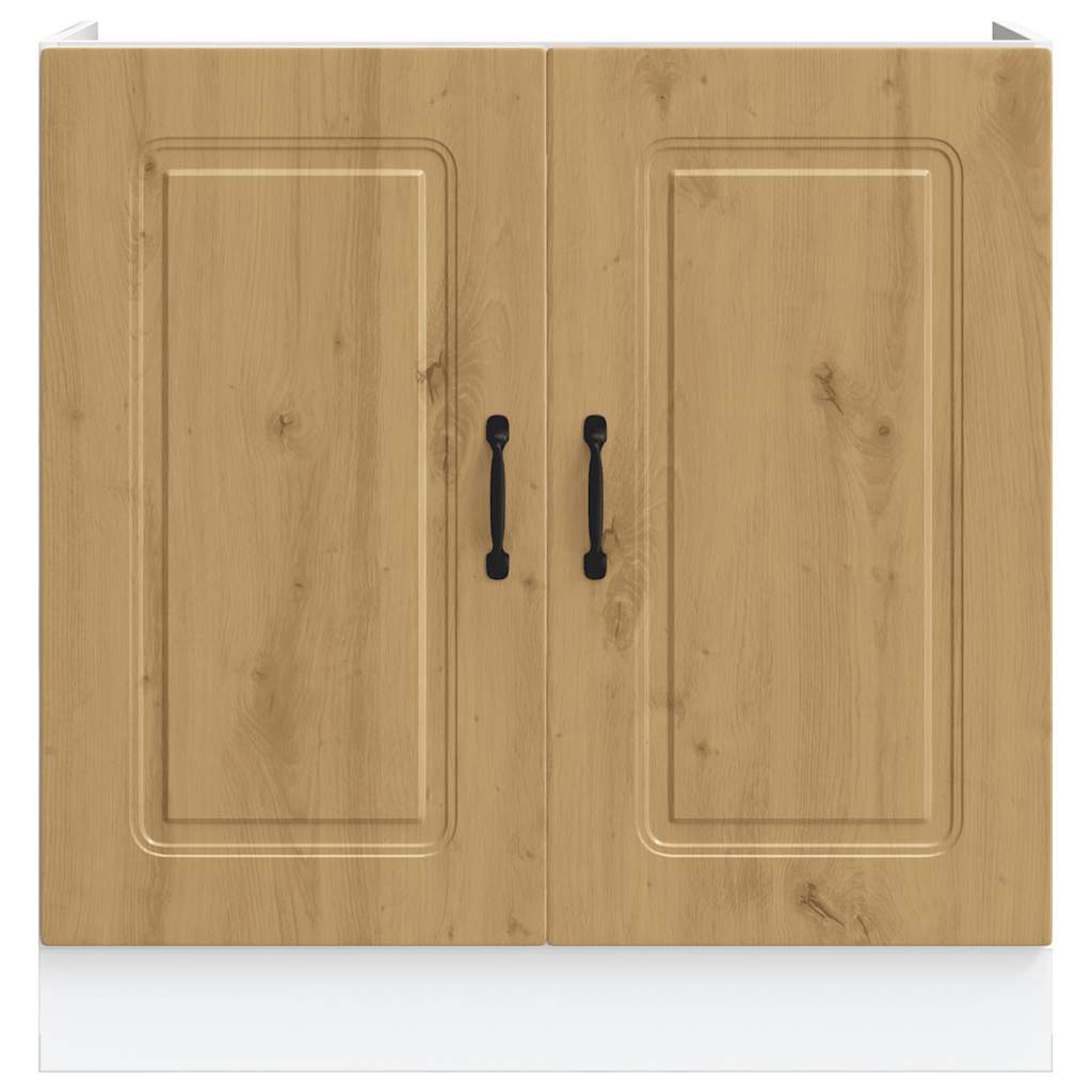 Kjøkkeninnredning Underskap Kalmar Artisan Eik 80x46x81,5 cm Vask