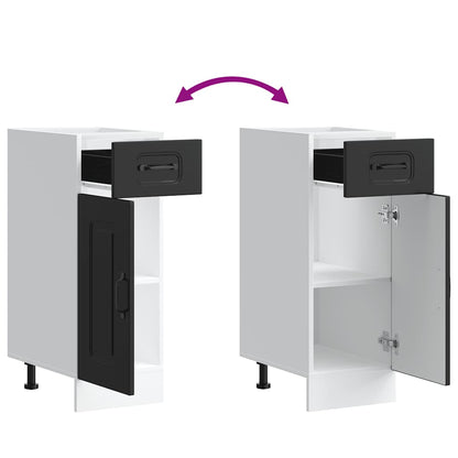 Kjøkkeninnredning Underskap Kalmar svart