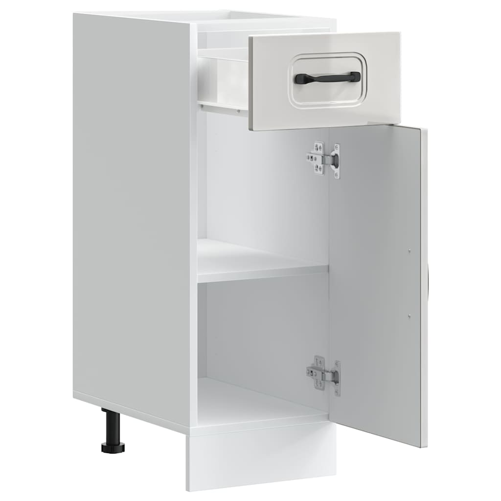 Kjøkkeninnredning Underskap Kalmar Høyglans Hvit