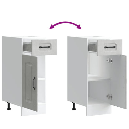 Kjøkkeninnredning Underskap Kalmar Betonggrå