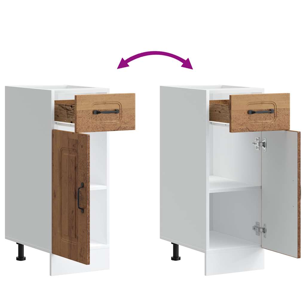 Kjøkkeninnredning Underskap Kalmar Gammelt tre