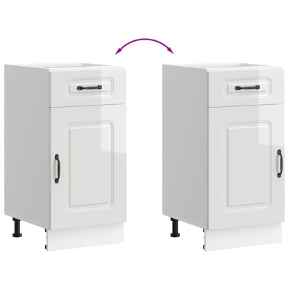 Kjøkkeninnredning Underskap Kalmar Høyglans Hvit