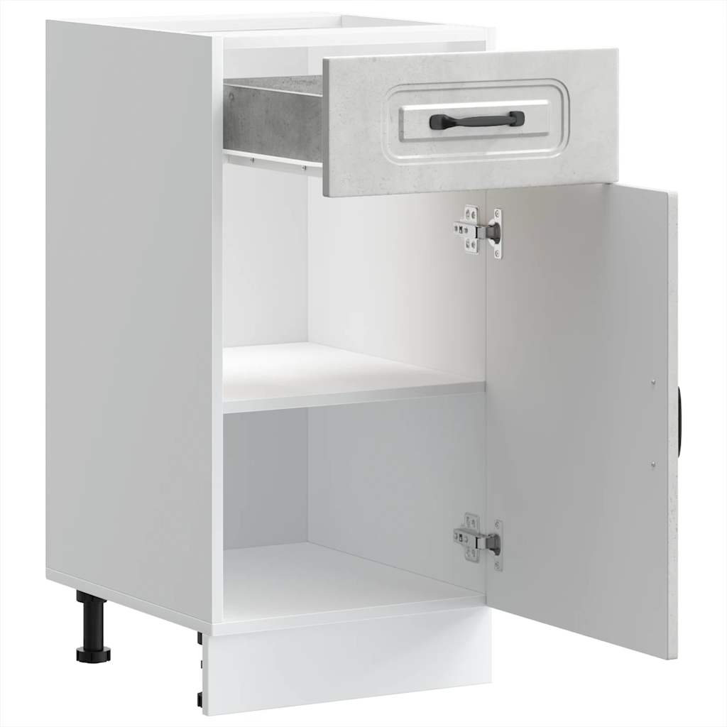 Kjøkkeninnredning Underskap Kalmar Betonggrå