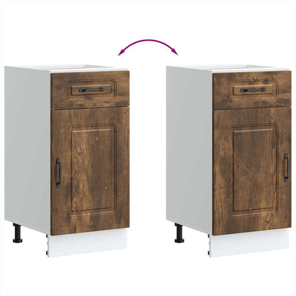 Kjøkkeninnredning Underskap Kalmar Røkt Eik