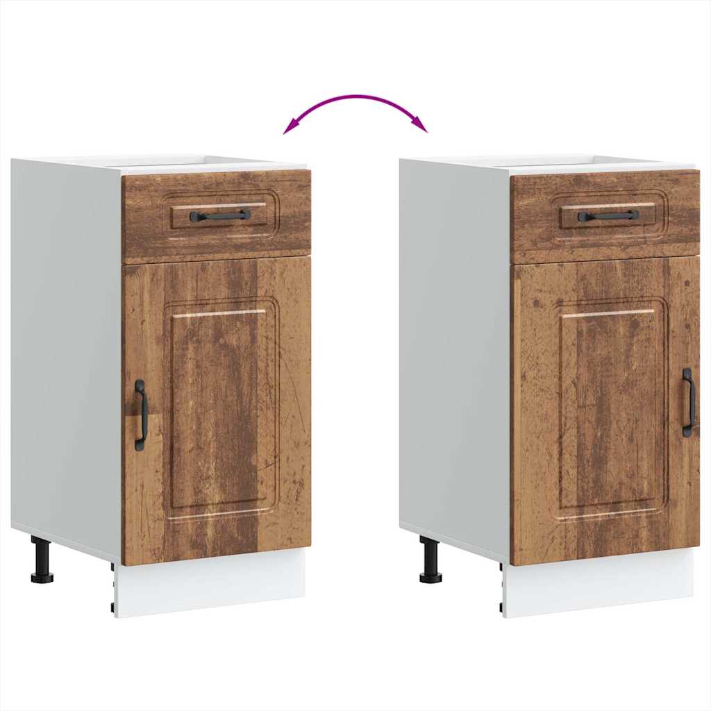 Kjøkkeninnredning Underskap Kalmar Gammelt tre