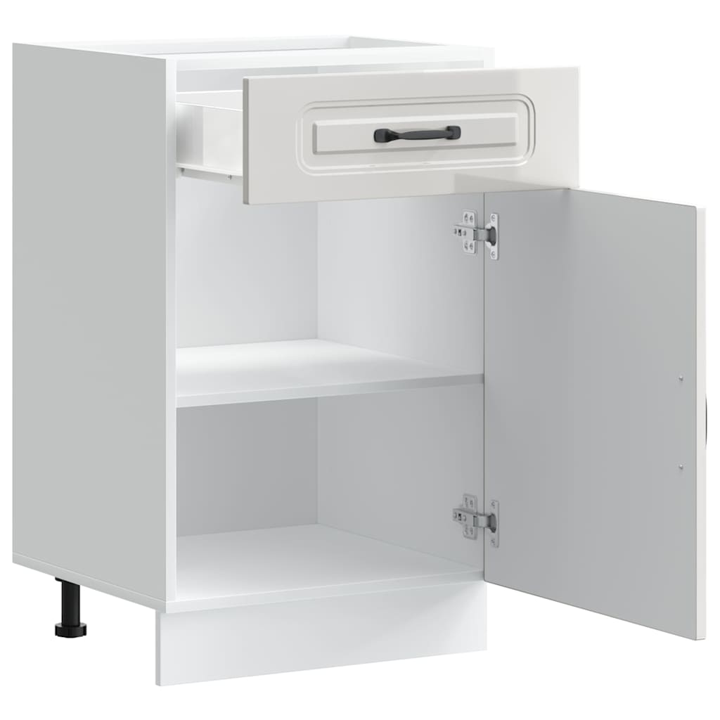 Kjøkkeninnredning Underskap Kalmar Høyglans Hvit