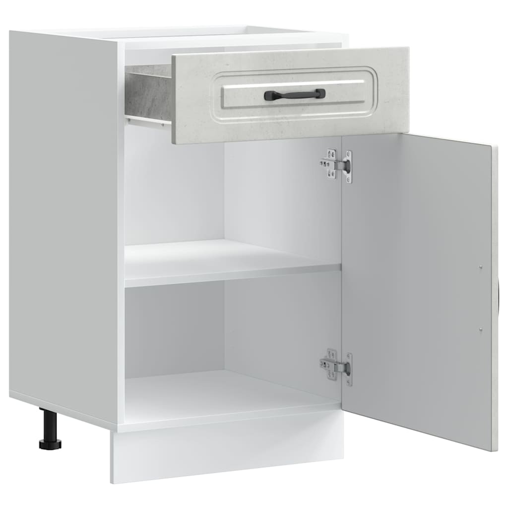 Kjøkkeninnredning Underskap Kalmar Betonggrå