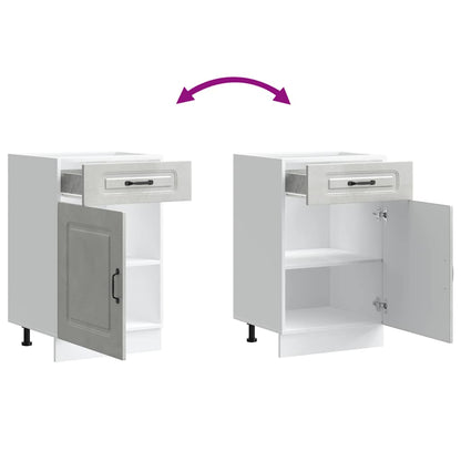 Kjøkkeninnredning Underskap Kalmar Betonggrå