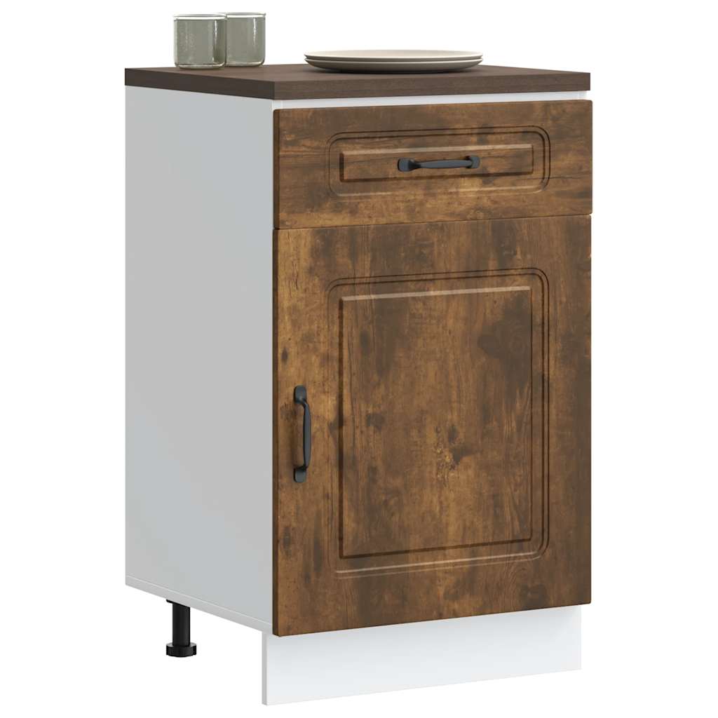 Kjøkkeninnredning Underskap Kalmar Røkt Eik