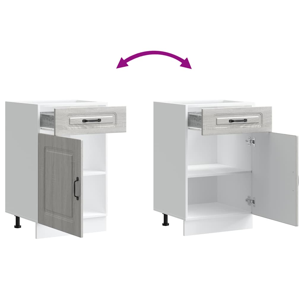 Kjøkkeninnredning Underskap Kalmar Sonoma Grå