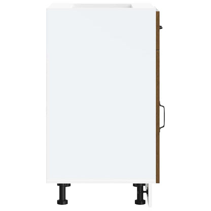 Kjøkkeninnredning Underskap Kalmar Brun Eik