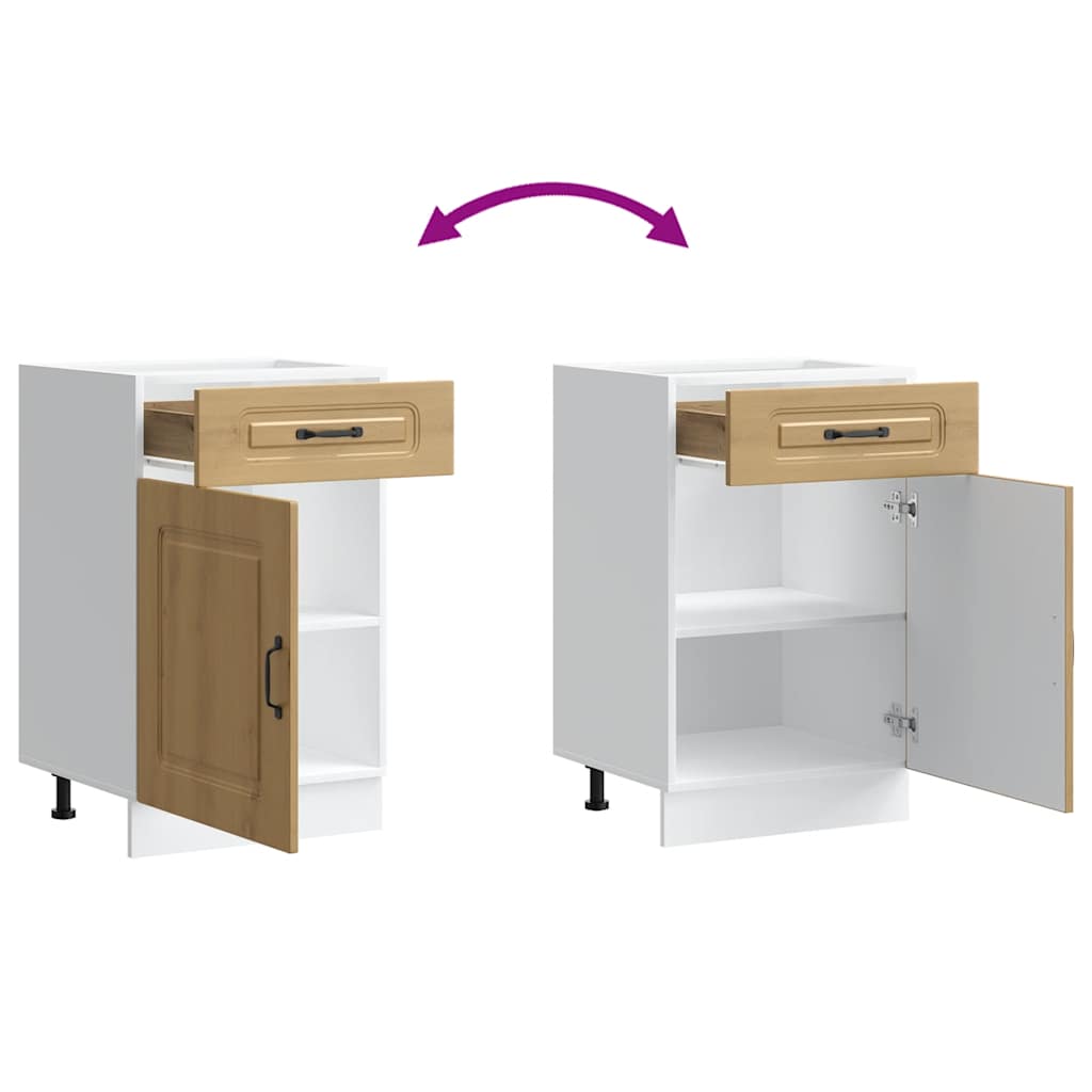 Kjøkkeninnredning Underskap Kalmar Artisan Eik