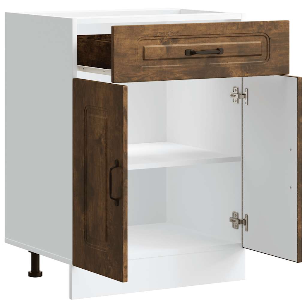 Kjøkkeninnredning Underskap Kalmar Røkt Eik