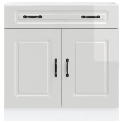 Kjøkkeninnredning Underskap Kalmar Høyglans Hvit