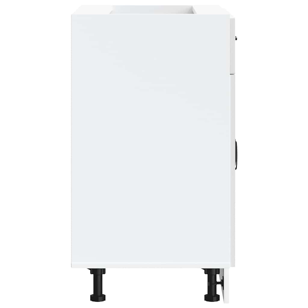 Kjøkkeninnredning Underskap Kalmar Høyglans Hvit