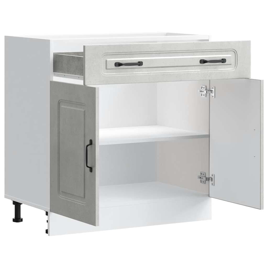 Kjøkkeninnredning Underskap Kalmar Betonggrå