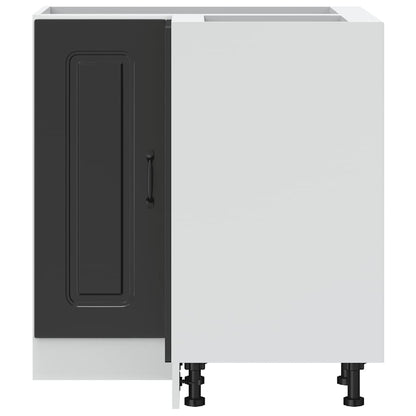 Kjøkkeninnredning Underskap Kalmar Svart Hjørne