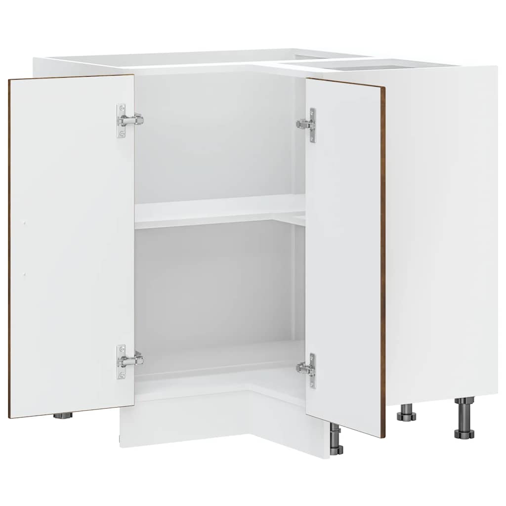 Kjøkkeninnredning Underskap Kalmar Røkt Eik Hjørne