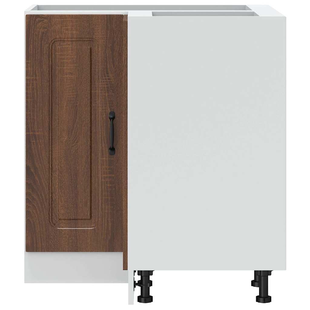 Kjøkkeninnredning Underskap Kalmar Brun Eik Hjørne