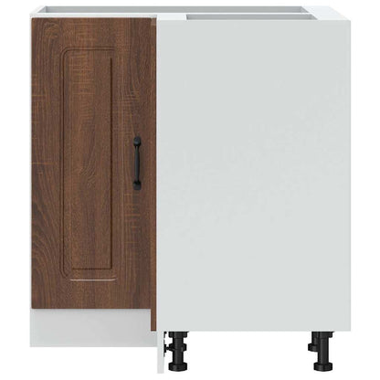 Kjøkkeninnredning Underskap Kalmar Brun Eik Hjørne