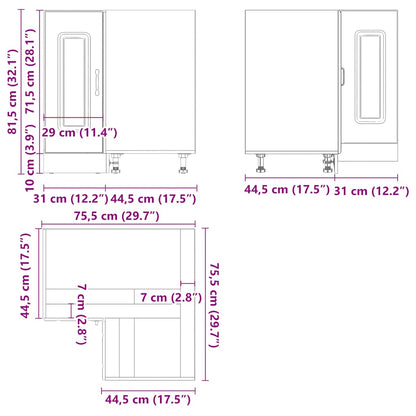 Kjøkkeninnredning Underskap Kalmar Gammelt Tre Hjørne