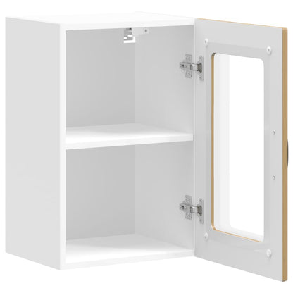 Kjøkkeninnredning Overskap med glassdør Kalmar Artisan Eik