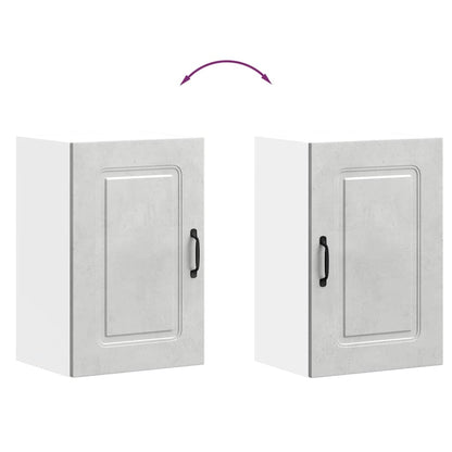 Kjøkkeninnredning Overskap veggskap Kalmar Betonggrå