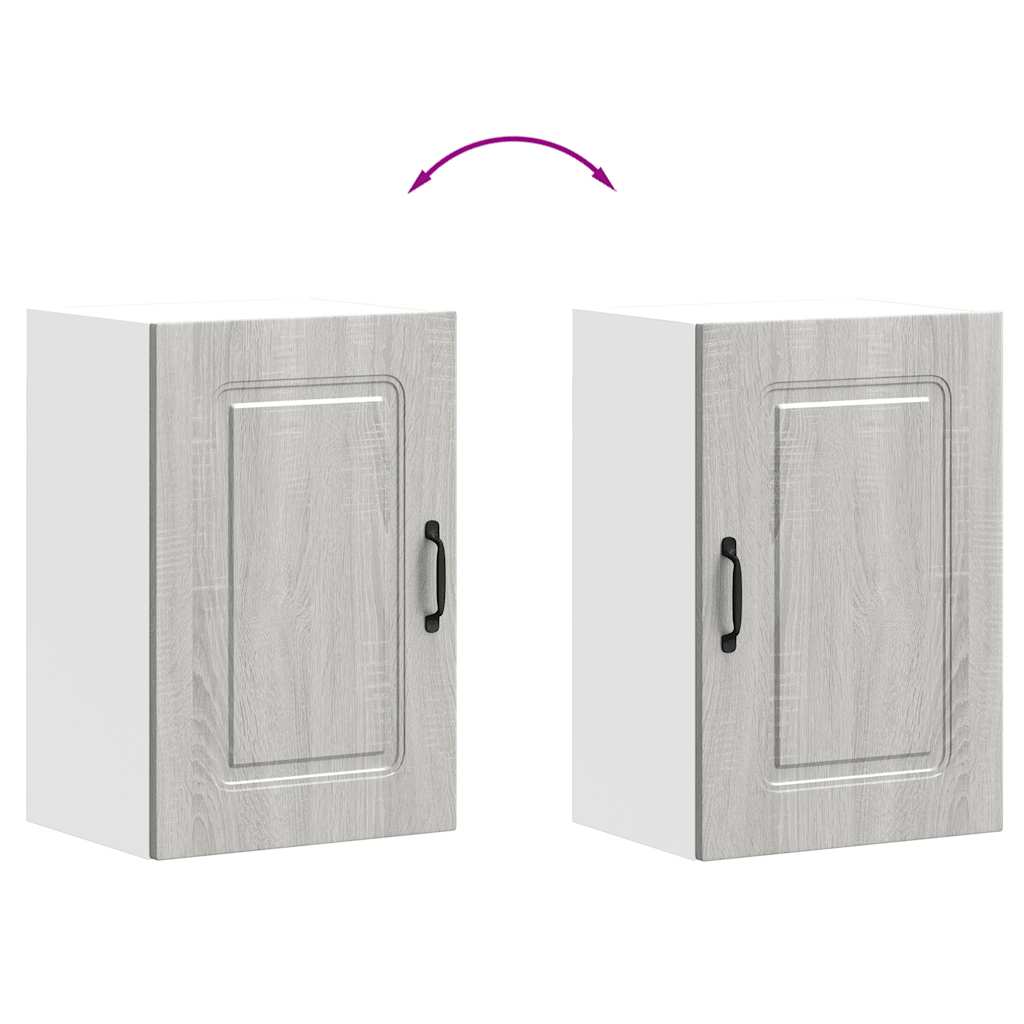 Kjøkkeninnredning Overskap veggskap Kalmar Sonoma Grå