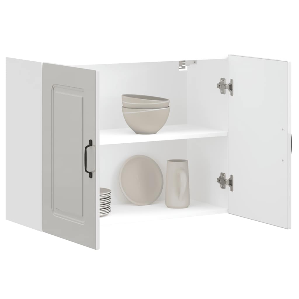 Kjøkkeninnredning Overskap Kalmar Høyglans Hvit