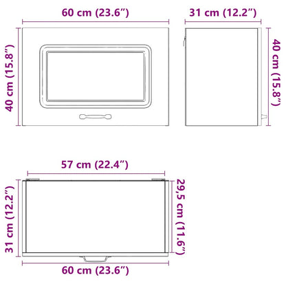 Kjøkkeninnredning Overskap veggskap Kalmar Røkt eik