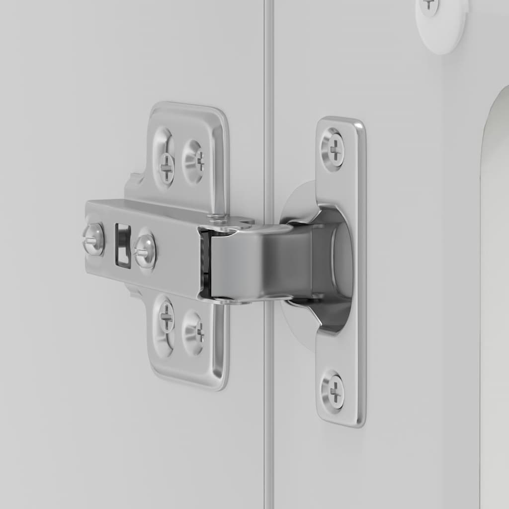 Kjøkkeninnredning Overskap Kalmar Hvit med glassdør