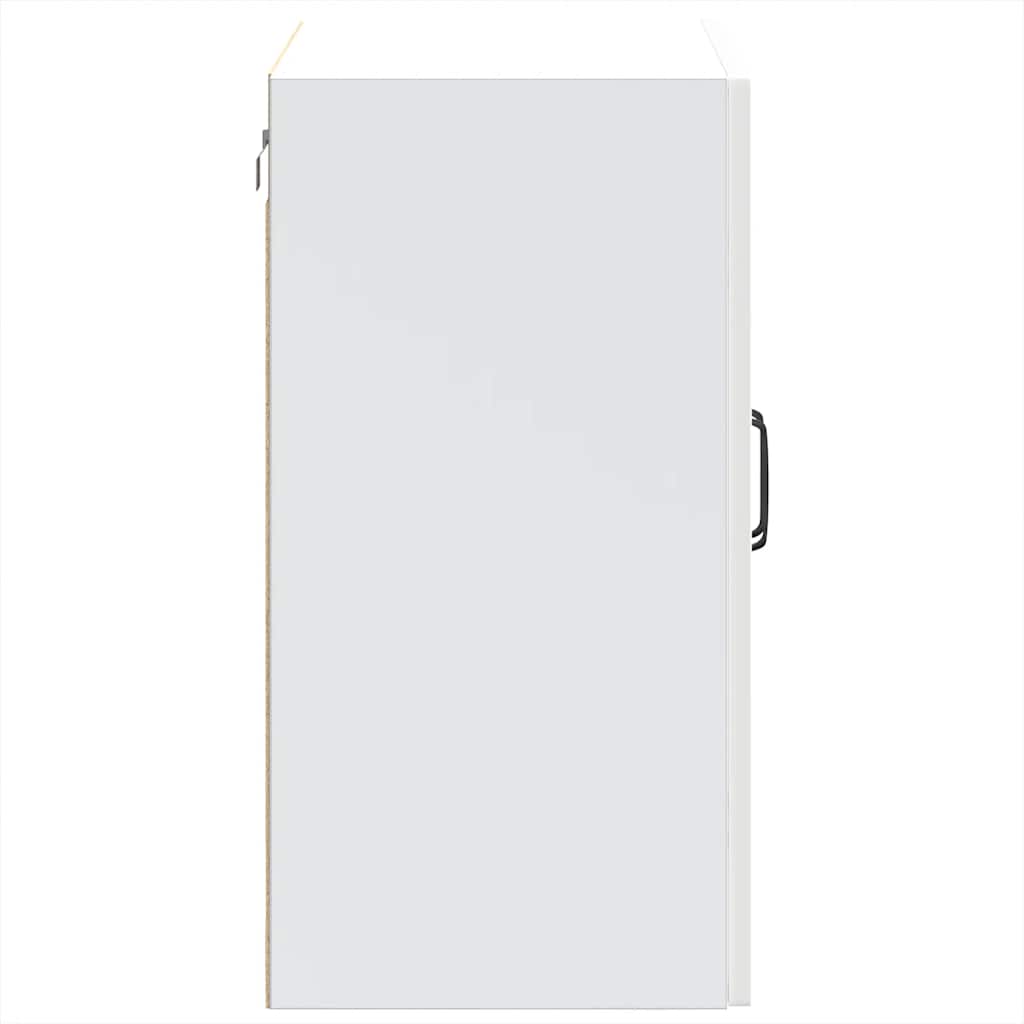 Kjøkkeninnredning Overskap Høyglans Hvit med glassdør