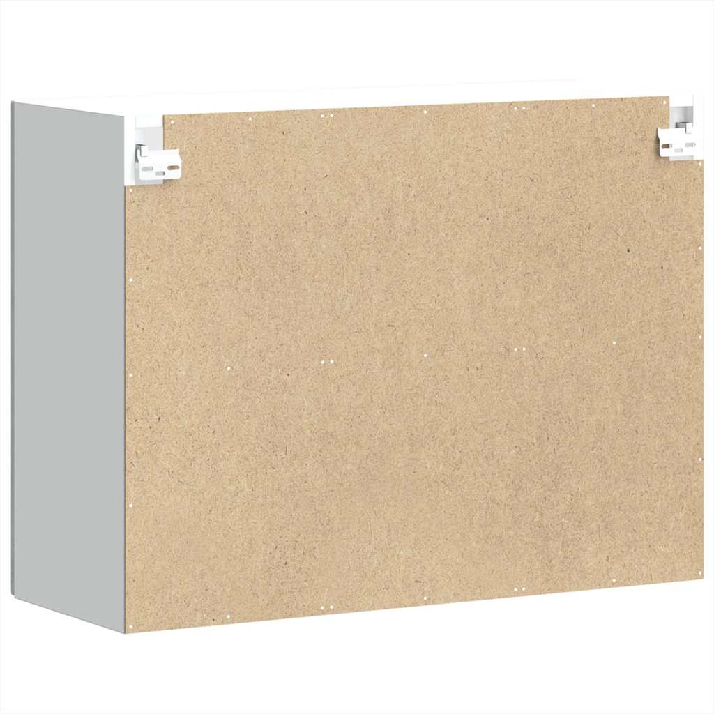 Kjøkkeninnredning Overskap Kalmar Betonggrå med glassdør