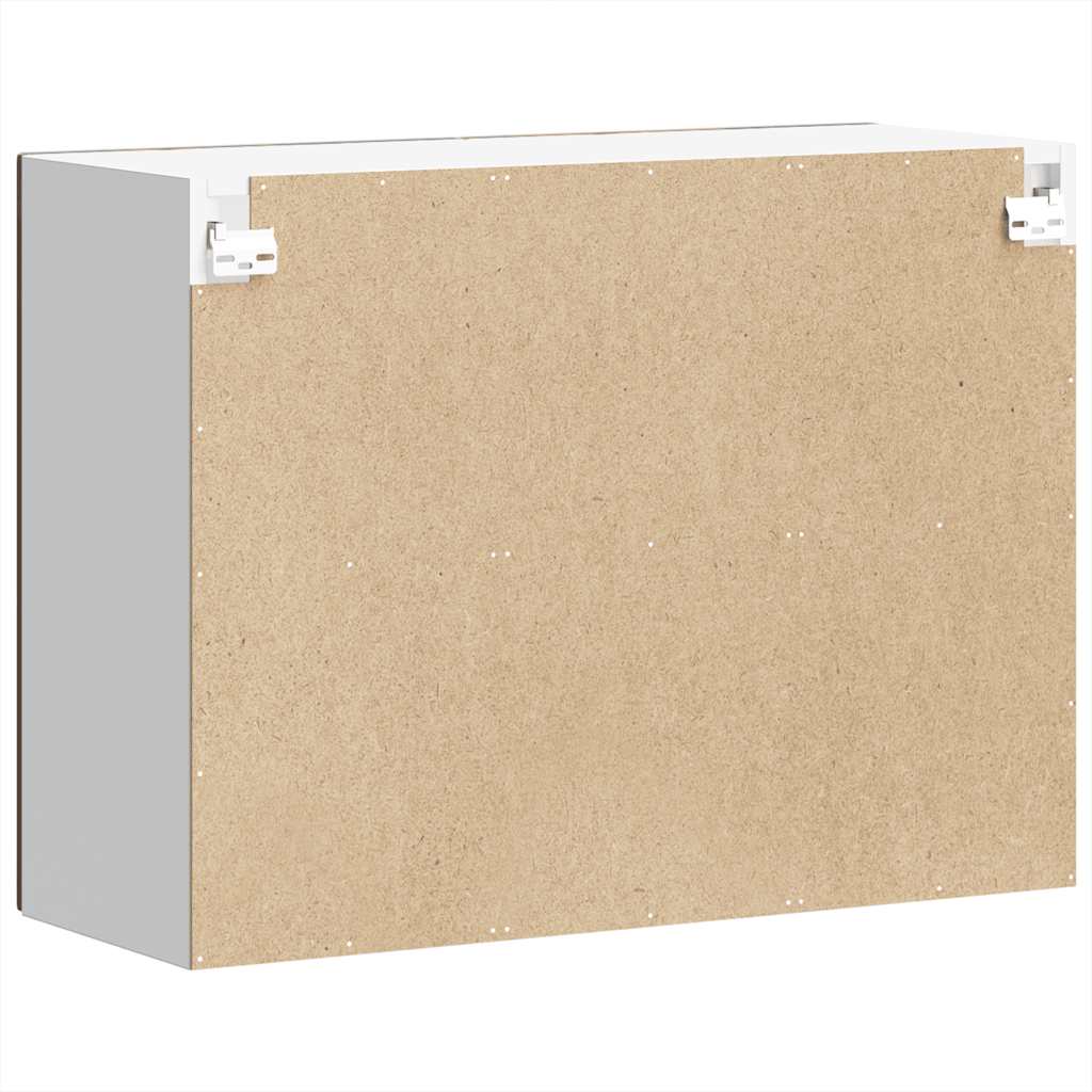 Kjøkkeninnredning Overskap Kalmar Røkt Eik med glassdør