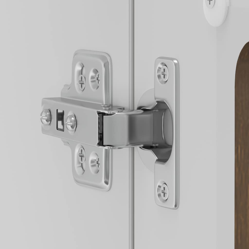 Kjøkkeninnredning Overskap Kalmar Brun Eik med glassdør