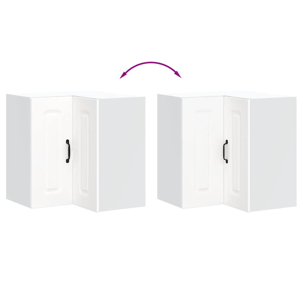 Kjøkkeninnredning Overskap Kalmar Hvit Hjørneskap