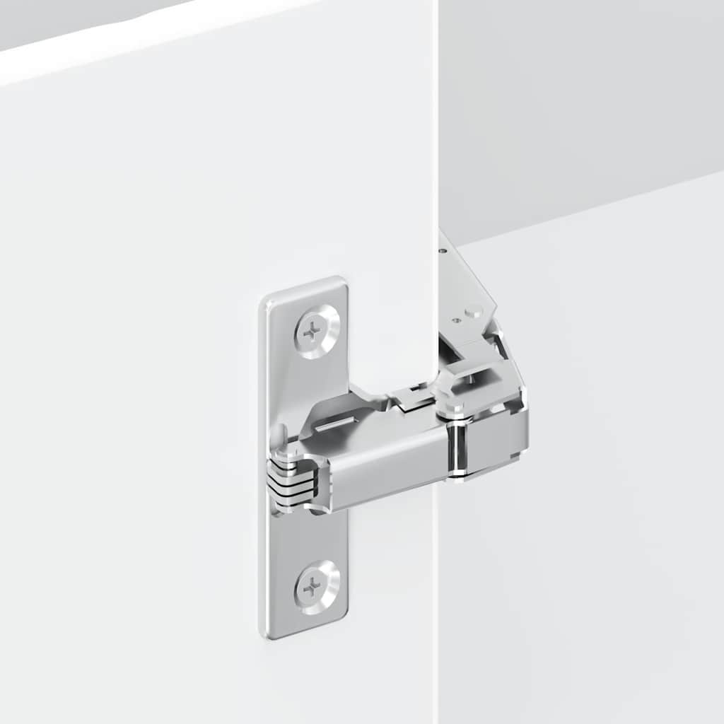 Kjøkkeninnredning Overskap Kalmar Høyglans Hvit Hjørneskap